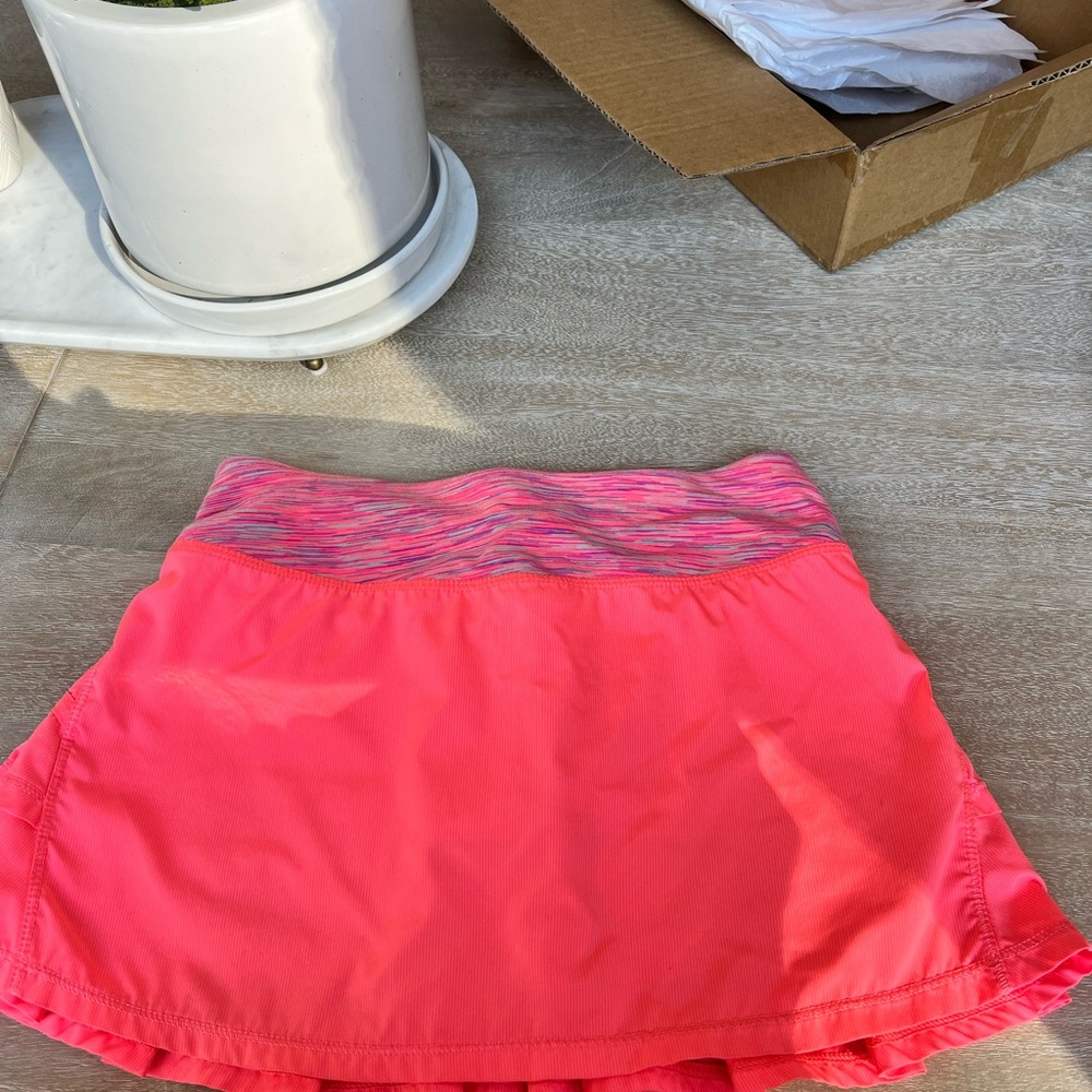 Ivivva Neon Coral Skirt